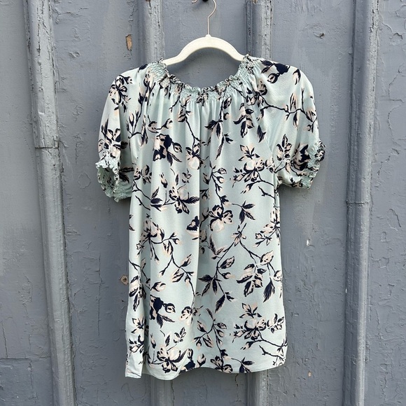 Joie Silk Floral Masha Blouse, Size M, - Picture 4 of 7